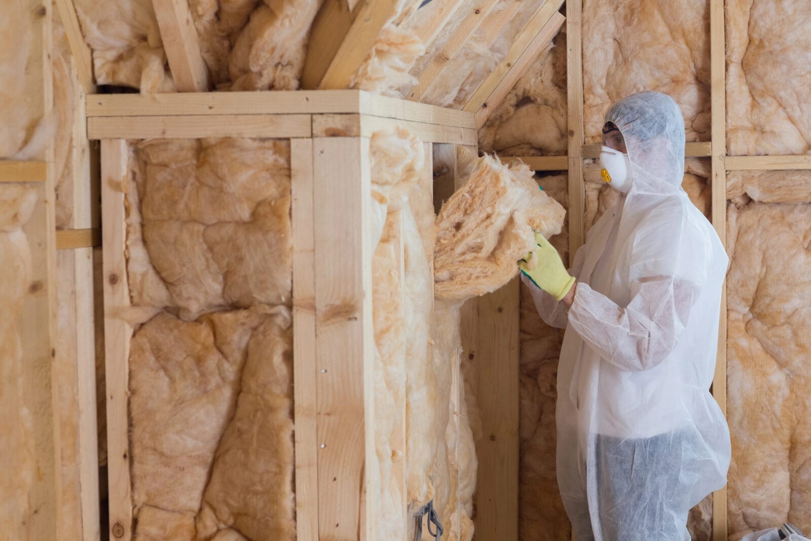 Installation of Batt insulation